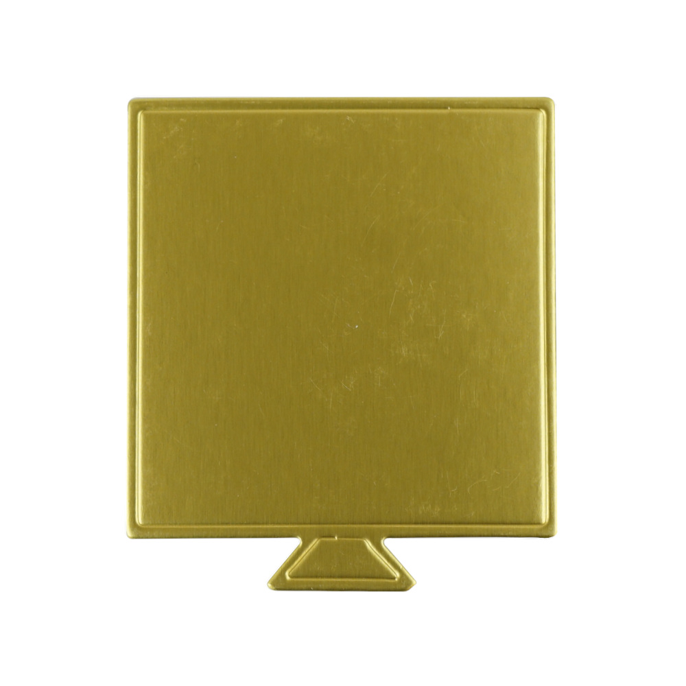 Square Mini Cake Board 90x90mm Gold 100 pc Artigee